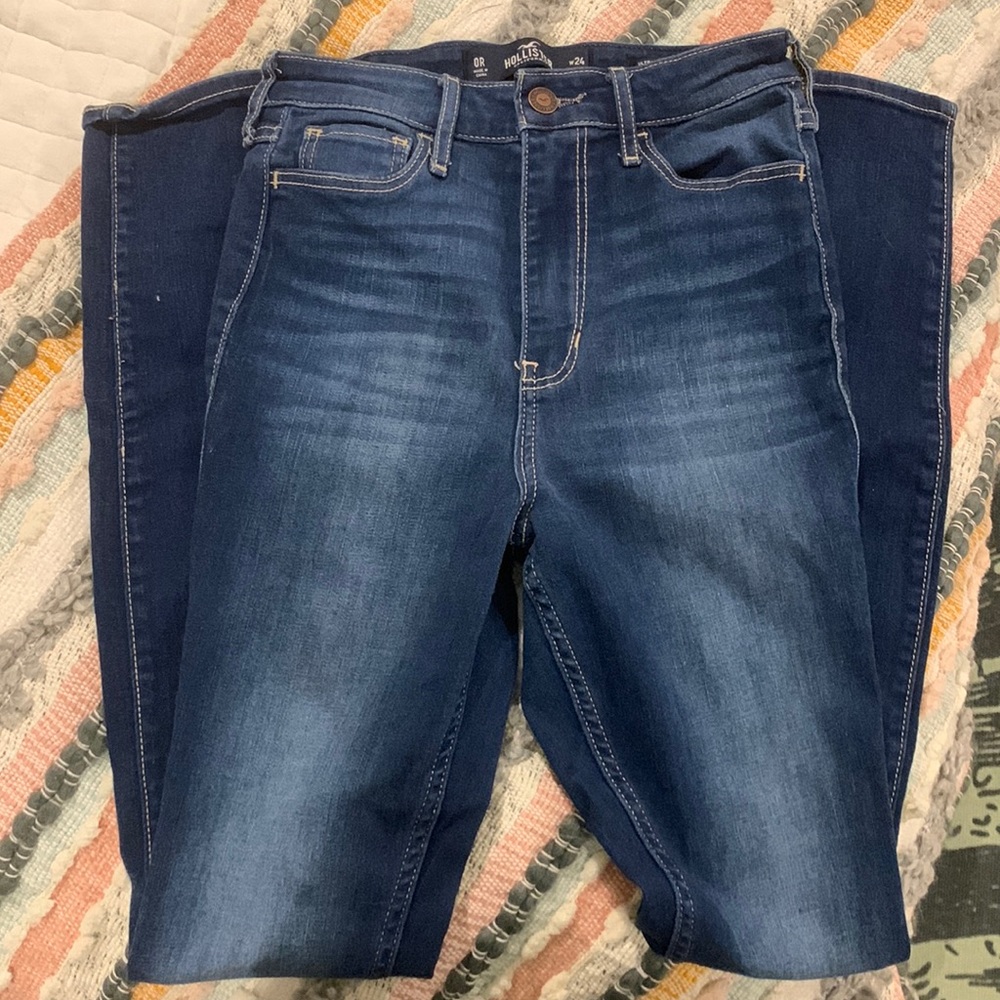 Hollister high rise super skinny jeans